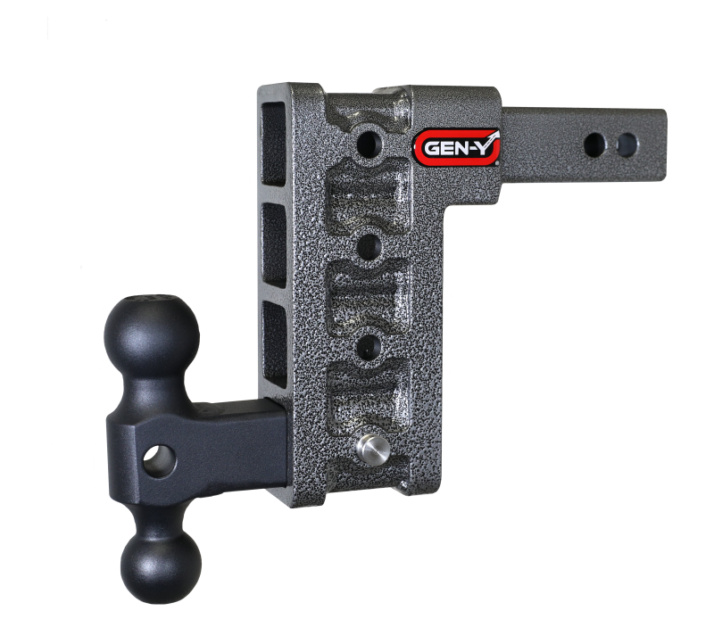 Gen-Y Mega Duty 2in Shank 7.5in Drop 1.5K TW 10K Hitch w/GH-031 Dual-Ball
Drop Hitch