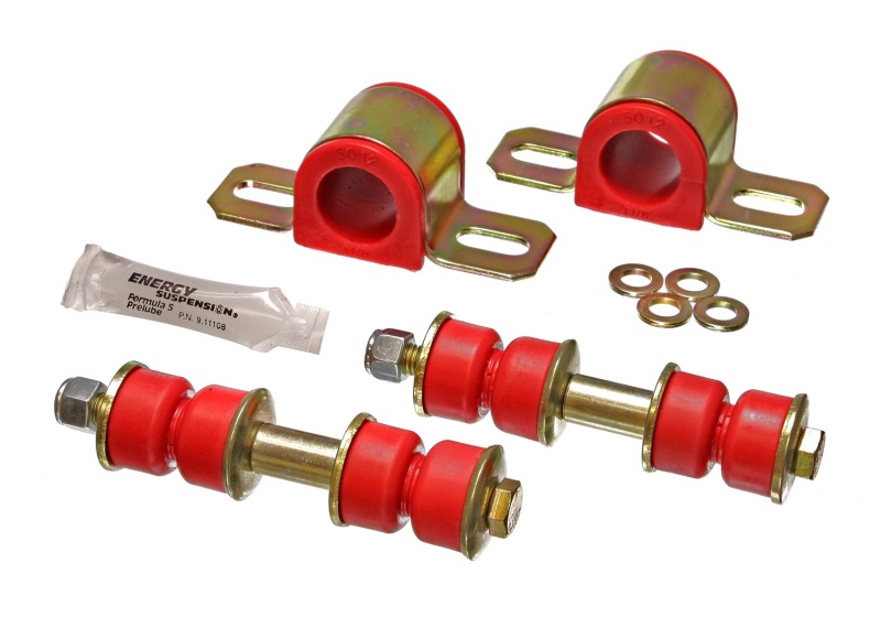 Energy Suspension 89-95 Isuzu Amigo/Rodeo Red 1-1/8in Front Sway Bar Bushings thumbnail 2
