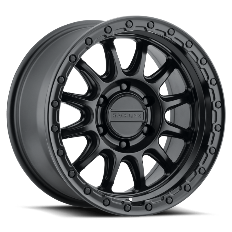 Raceline 960B Alpha 18x9in / 6X139.7 BP / 18mm Offset / 106.1mm Bore - Satin Black thumbnail 2