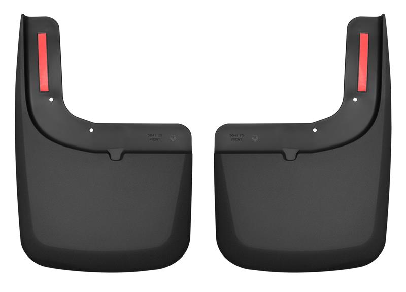 Husky Liners 2017 Ford F-250 / F-350 Super Duty Black Front Mud Guards (w/Flares)