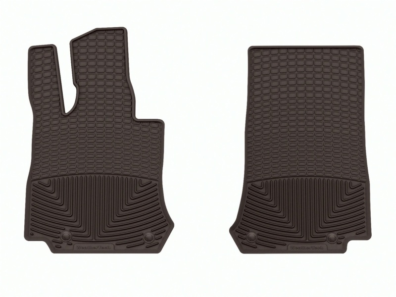 WT Rubber Mats - Front - Cocoa