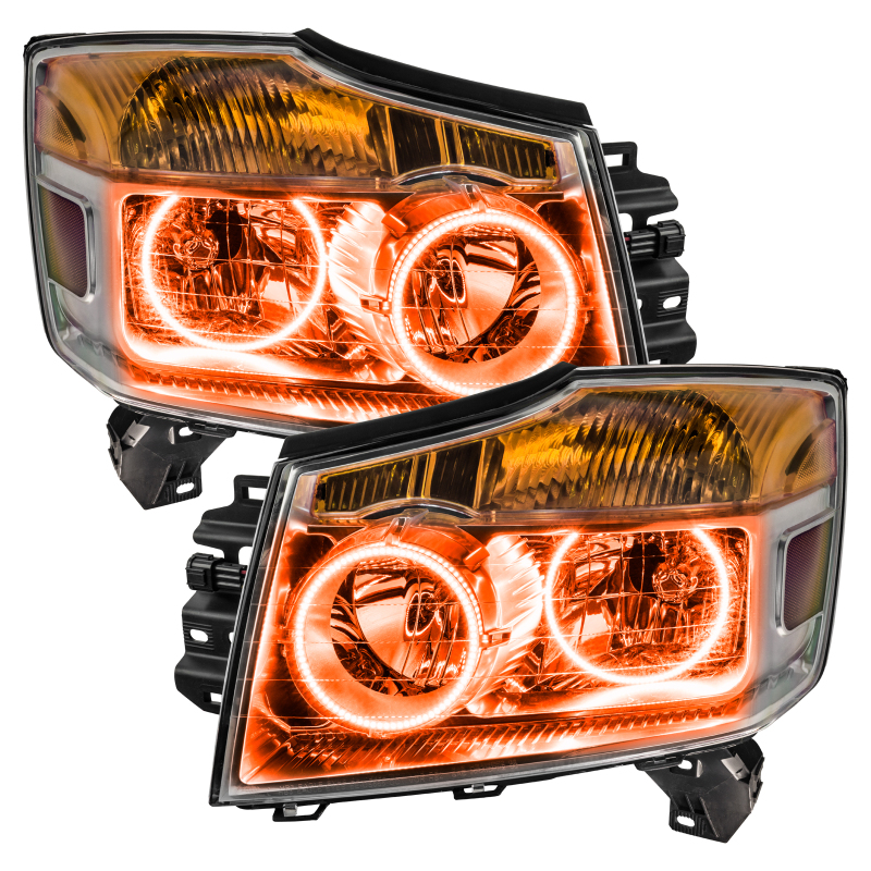 Oracle Nissan Titan 08-15 Halo Kit - ColorSHIFT