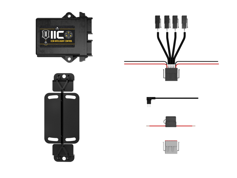 ICON 05-15 Toyota Tacoma Intelligent Control Install Kit thumbnail 2
