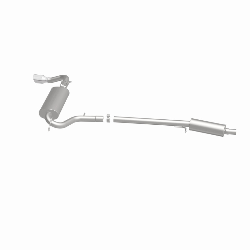 MagnaFlow 10-13 GMC Terrain L4 2.4L Single Straight D/S Rear Exit Stainless Cat Back Perf Exhaust thumbnail 6