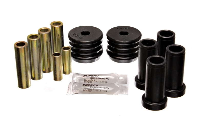 Energy Suspension 64-75 BMW 2002 Black Rear Control Arm Bushing Set thumbnail 4