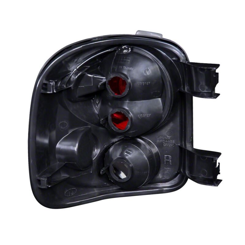 Raxiom 99-02 Chevrolet Silverado 1500 Stepside Axial Series Tail Lights- Black Housing- Clear Lens thumbnail 2