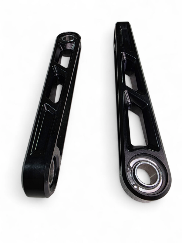 Elektric Offroad 2024+ Can Am Maverick R Front Sway Bar Links Anodized Black thumbnail 2