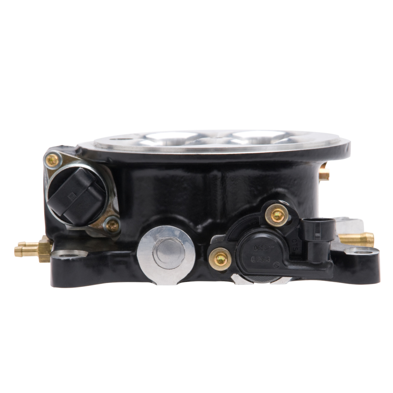 Edelbrock Throttle Body 4-Barrel 4150 Style Flange 1 75In Bores Includes Gm/DeLPHi Iac thumbnail 5