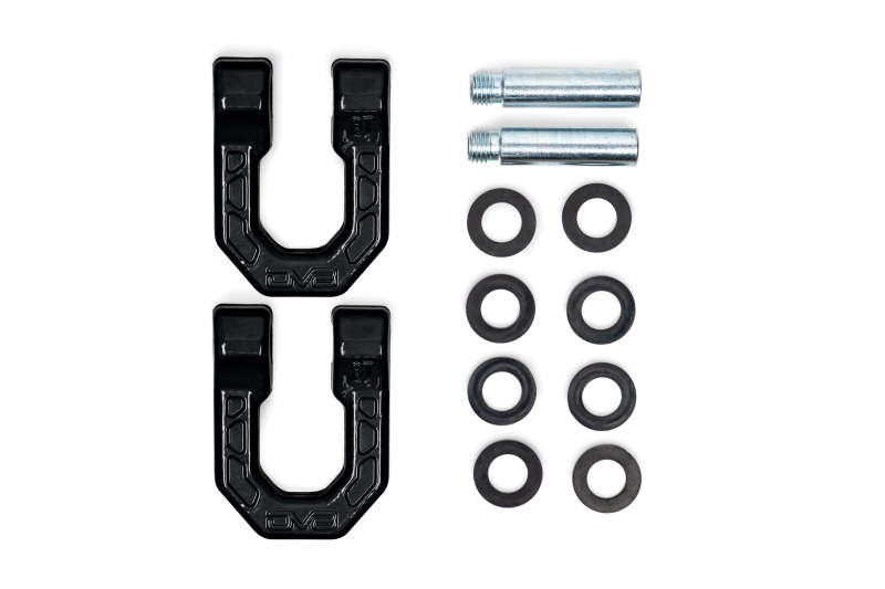 DV8 Offroad Elite Series D-Ring Shackles - Pair (Black) thumbnail 9