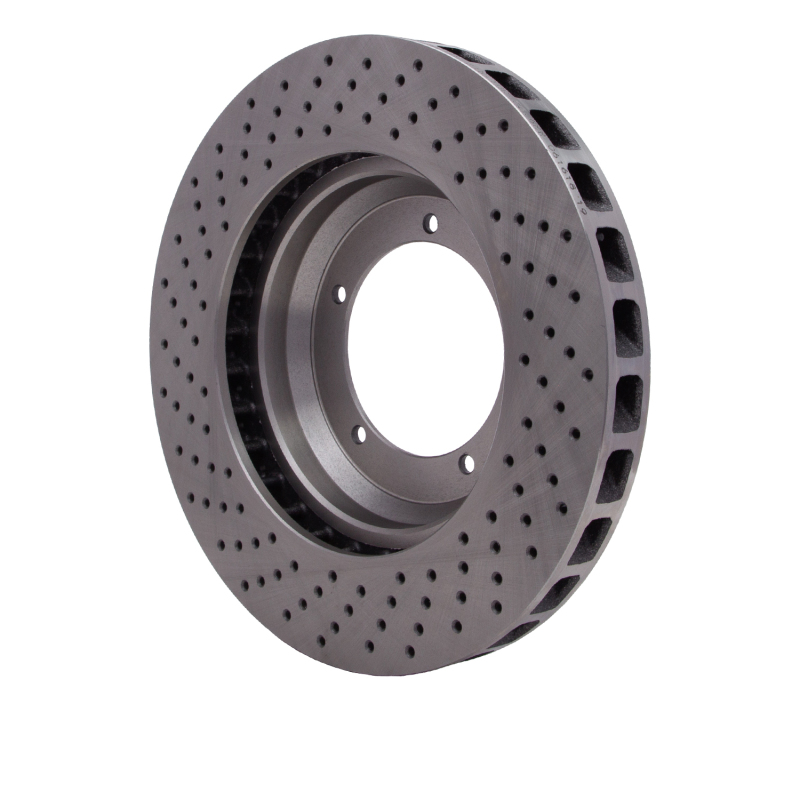 DFC 82-89 Porsche 911 Right Front Drilled Brake Rotor thumbnail 4