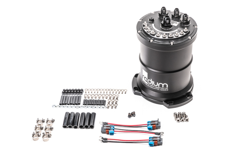 Radium Multi-Pump Fuel Surge Tank Fits Walbro F90000267/274/285 (Pumps Not Included)
MPFST