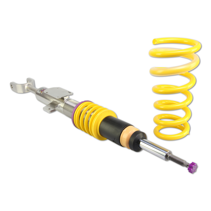 KW Street Comfort Coilover Kits 18020090 Kits, Comfort, 1.0 - 2.2 in. Lowered Front, 0.6 - 1.8 in. Lowered Rear, Natural/Black Shocks, Yellow Springs, BMW, Kit thumbnail 7