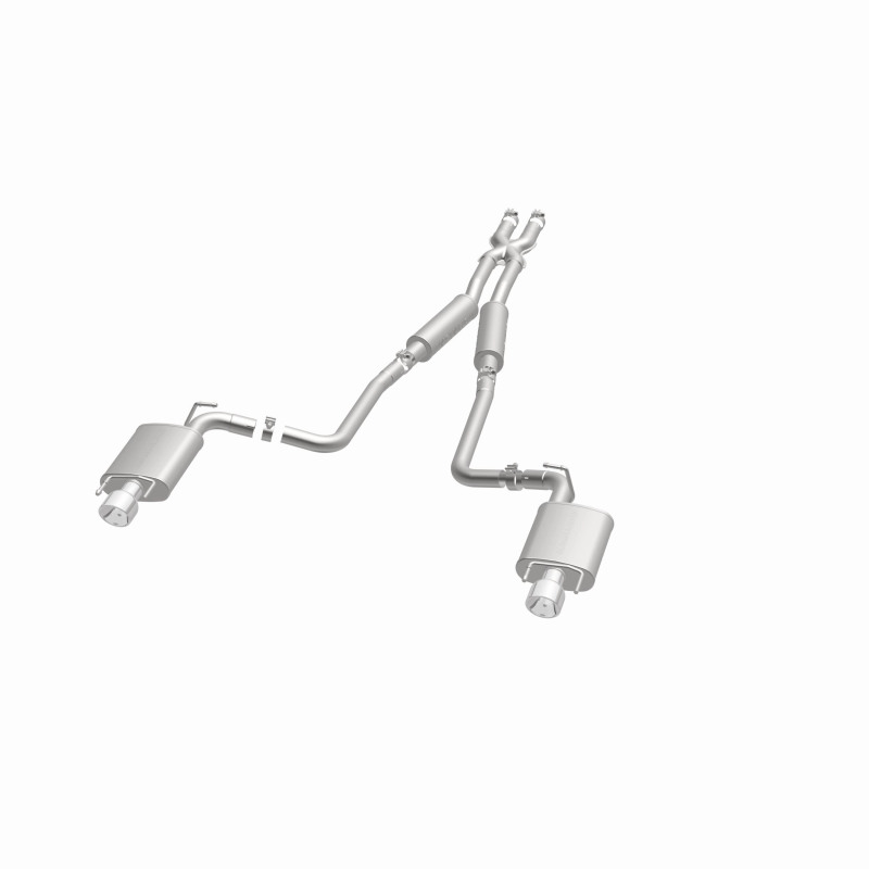 MagnaFlow 10-12 Cadillac CTS V6 3.0L (Exc AWD) Dual Split Rear Exit Stainless Cat Back Perf Exhaust thumbnail 9