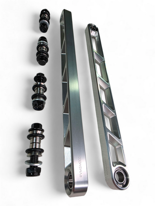 Elektric Offroad 2024+ Can Am Maverick R Rear Sway Bar Links Anodized Clear thumbnail 5
