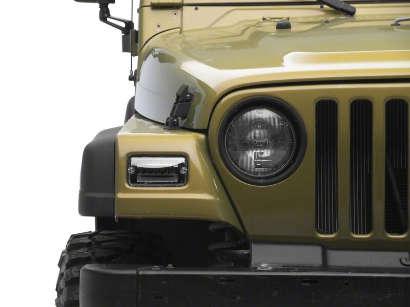 Raxiom 97-06 Jeep Wrangler TJ Axial Series LED Sequential Cornering Lights- Clear thumbnail 4