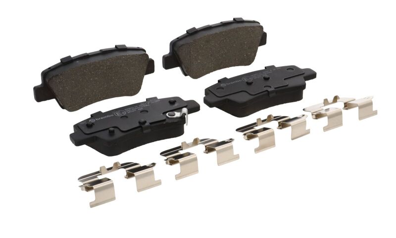 Brembo OE 2017 Hyundai Elantra/18-22 Ioniq/18-19 Sonata/16-17 Veloster Low-Met Brake Pad - Rear thumbnail 9