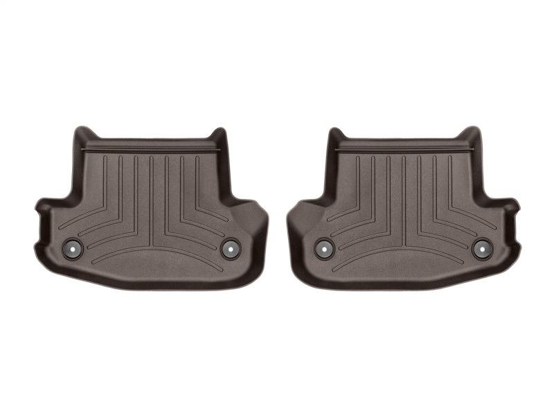 WeatherTech 2018+ Audi A5 Coupe Rear FloorLiner - Cocoa