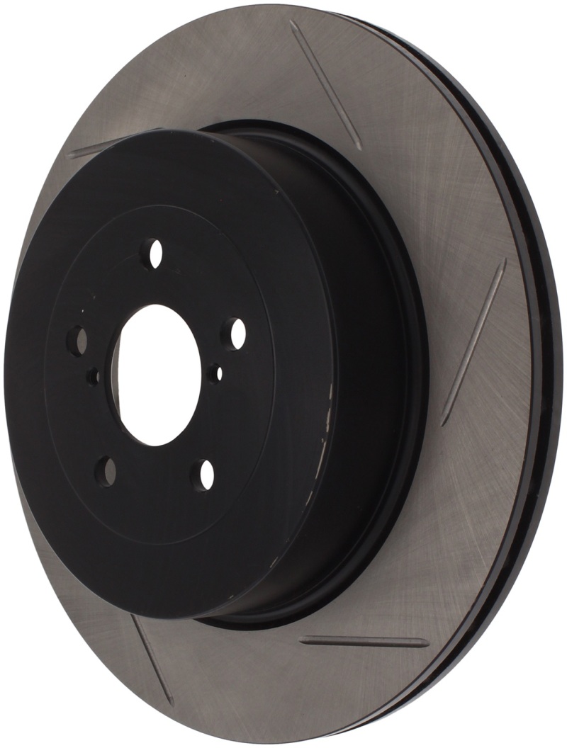 StopTech Power Slot 04 STi Rear Left Slotted Rotor thumbnail 4