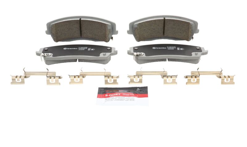 Brembo 05-08 Chrysler 300/ Dodge Charger/Challenger/Magnum Front NAO Brake Pad thumbnail 8