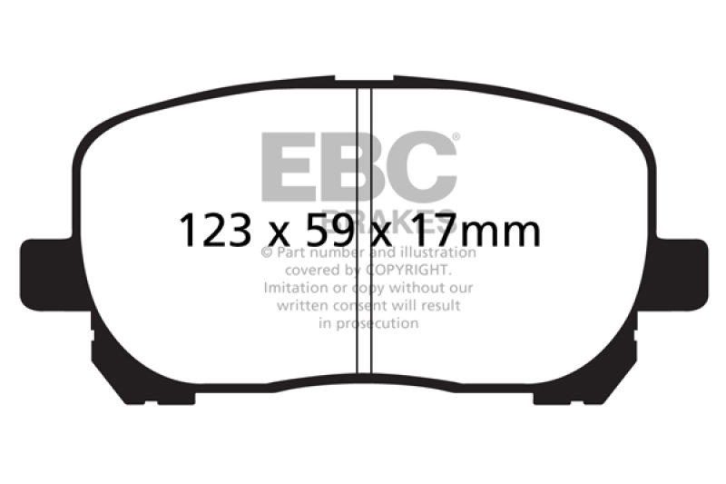 EBC S2 Brake Pad and Rotor Kit (1x ebcDP21637, 1x ebcUSR7110) thumbnail 9
