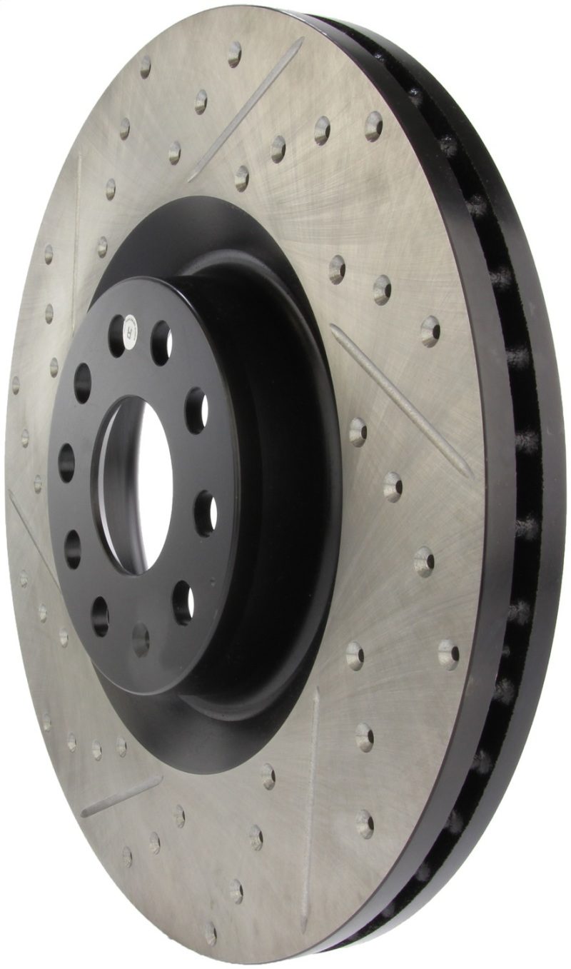 StopTech 09 VW Passat CC / 06-09 Passat Slotted & Drilled Right Front Rotor thumbnail 5