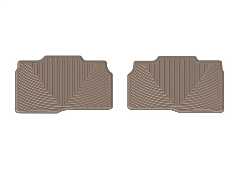 WT Rubber Mats - Rear - Tan