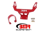 BMR 08-17 Challenger Front Driveshaft Safety Loop - Red thumbnail 3
