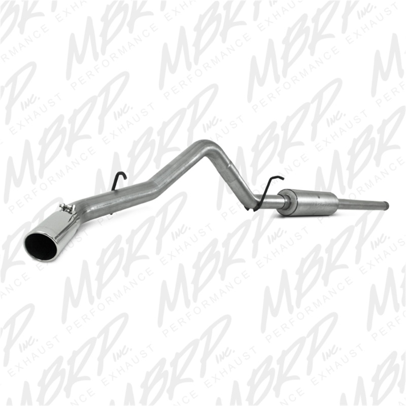 MBRP 2009 Chev/GMC 1500 4.8/5.3L EC/CC (excluding 8 bed) Cat Back Single Side thumbnail 2