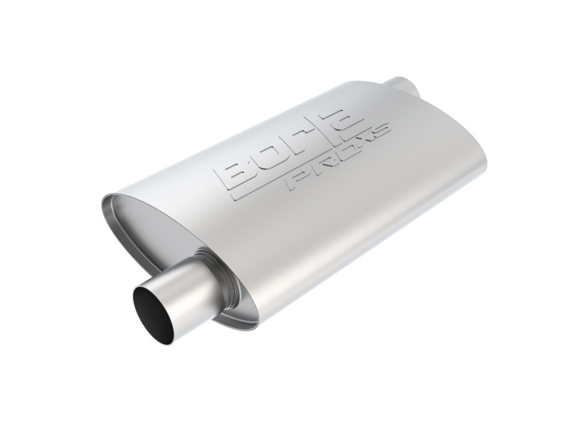 Borla Pro-XS 2.25in Tubing 14in x 4in x 9.5in Oval Offset/Offset Muffler thumbnail 2