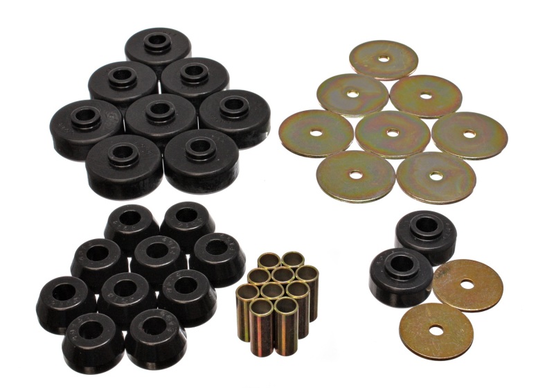 Energy Suspension 84-88 Toyota 4-Runner Black Body Cab Mount Set thumbnail 3