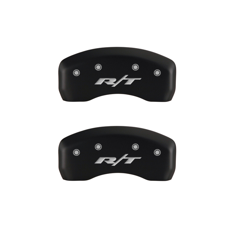 MGP 4 Caliper Covers Engraved Front & Rear RT Red finish silver ch thumbnail 9