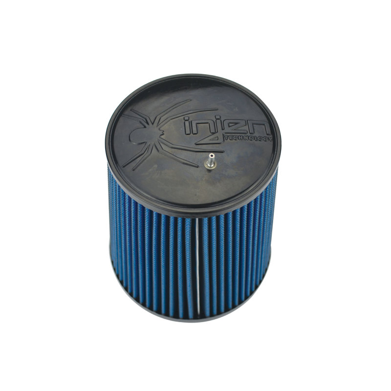 Injen NanoWeb Dry Air Filter 5.00in Inlet w/ShurLok 6.50in Base/ 5.00in Top w/ Barb Fitting thumbnail 8