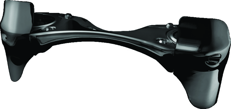 Kuryakyn Fork Brace Gen 2 01-17 Honda GL1800 Except Airbag Models - Gloss Black