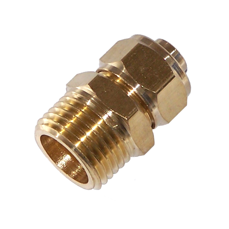 Kleinn 1/2In OD Tubing 1/2In M NPT Straight Compression Fitting thumbnail 3