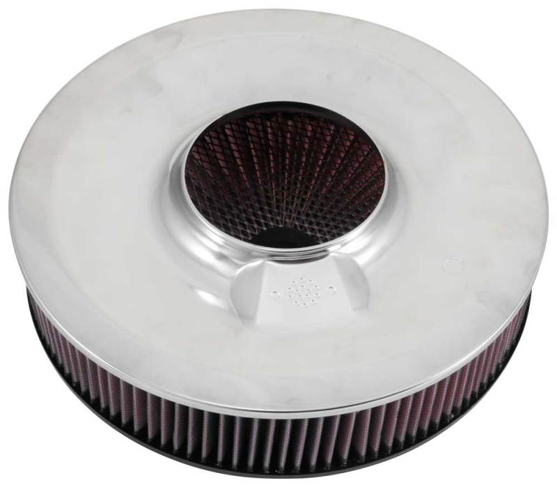 K&N X-Stream Top Assembly 14in OD 5.125in Neck Flange 4.62in H w/Vent thumbnail 3