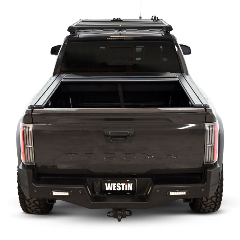Westin 24-26 Toyota Tacoma 5ft Bed Manual Retractable Tonneau Cover - Black thumbnail 7