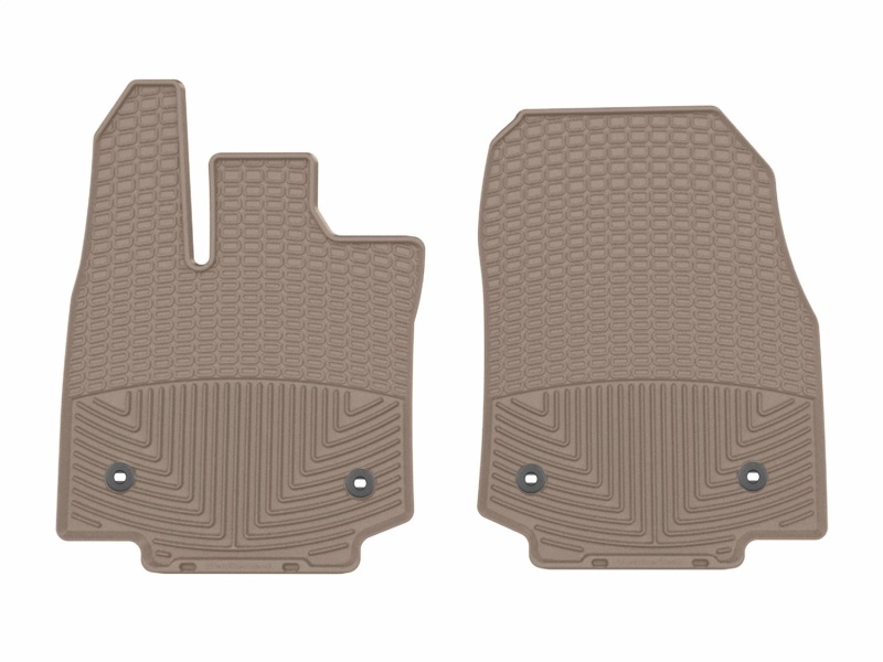 WT Rubber Mats - Front - Tan