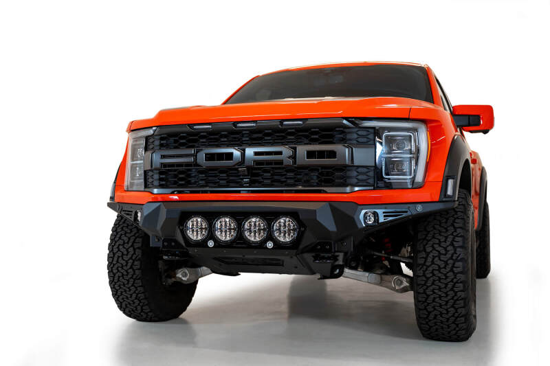 Addictive Desert Designs 2021+ Ford Raptor Bomber Front Bumper w/ 4 Rigid 360 6in Light Mounts thumbnail 7