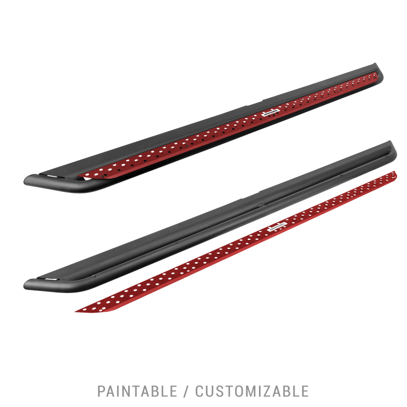 Go Rhino 21-22 Ford Bronco 2DR Sport Utility Dominator Xtreme D6 Side Steps 57in long - Bars Only thumbnail 2