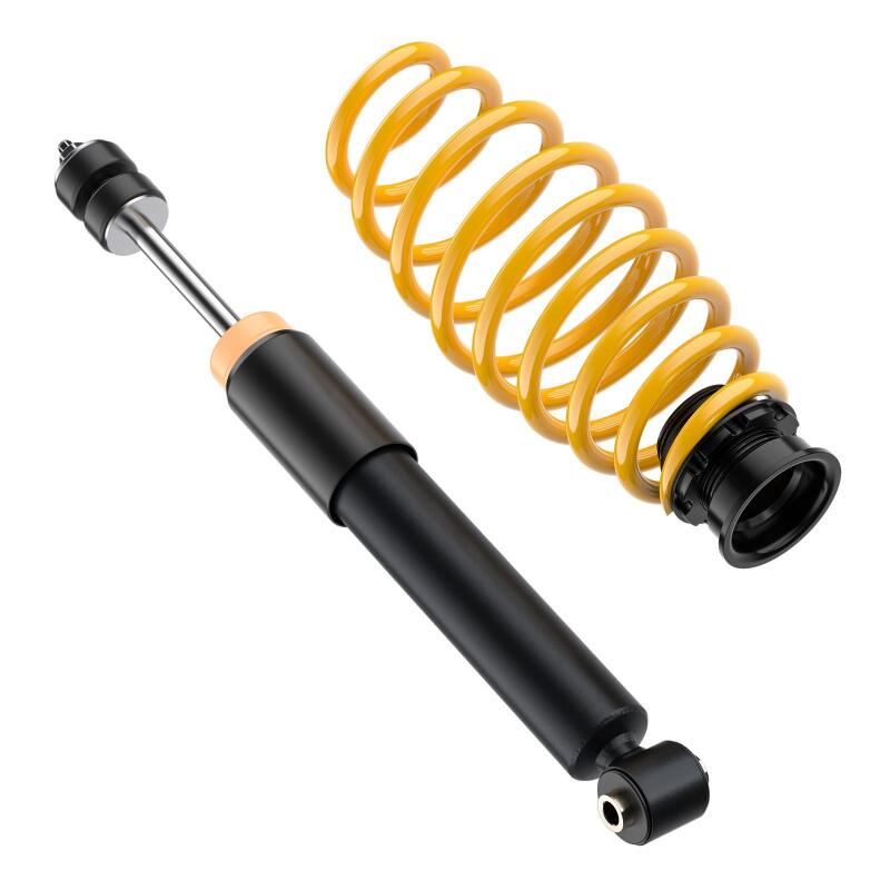ST Suspensions Performance Coilover Kits 18230855 Kit, Performance, Front and Rear, Twin-Tube, Aluminum Body, Yellow Powdercoated Spring, Ford, Kit thumbnail 8