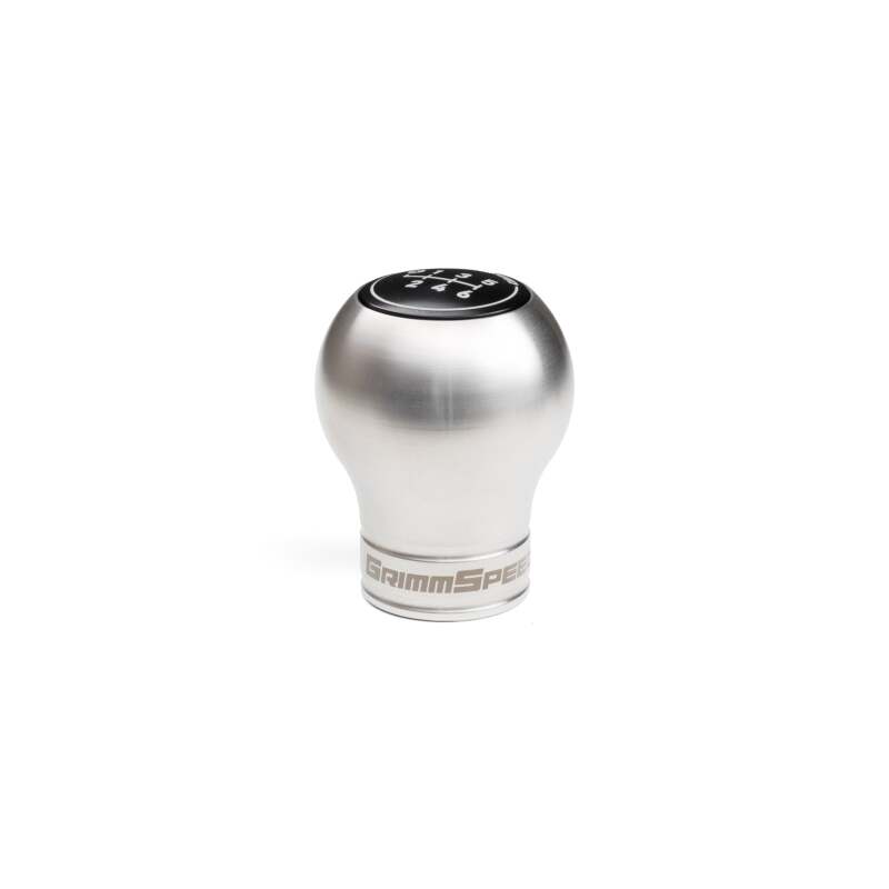 GrimmSpeed Swap-Top Weighted Bulb Shift Knob - Stainless Steel thumbnail 3