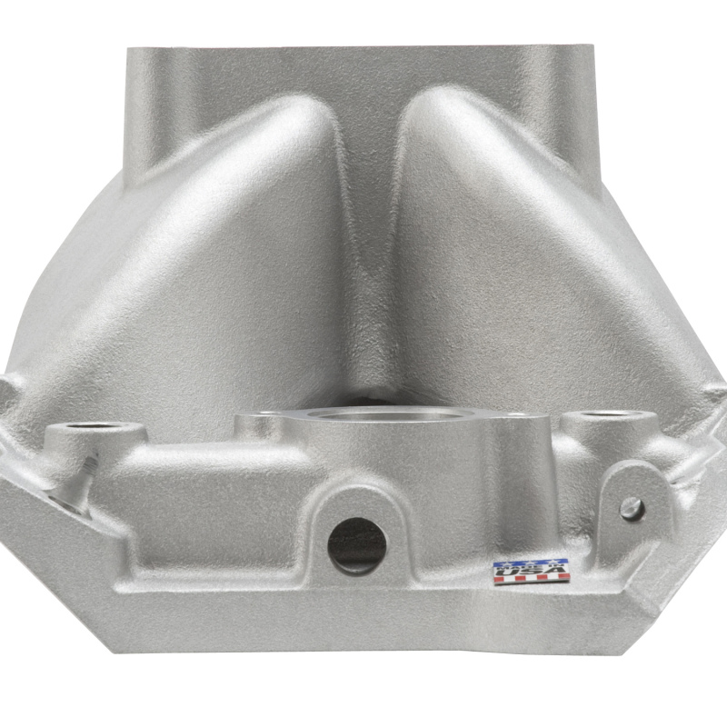 Edelbrock Manifold Chevy BB 9 8 Deck (Short) Super Victor 565 Thick Flange Rect Port Heads thumbnail 7