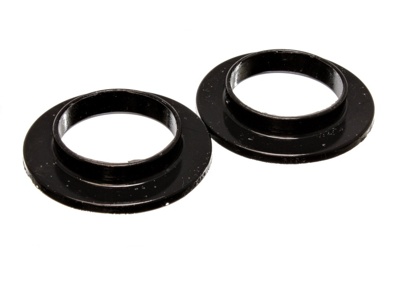 Energy Suspension Universal 2 3/16in ID 3 1/2in OD 11/16in H Black Coil Spring Isolators (2 per set) thumbnail 3