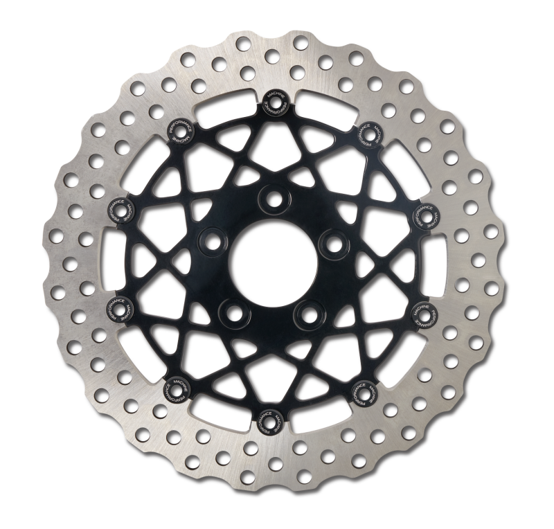 Performance Machine Disc/Carr Speedstar 320Mm X .20 Ff No O/S Front Black Ano