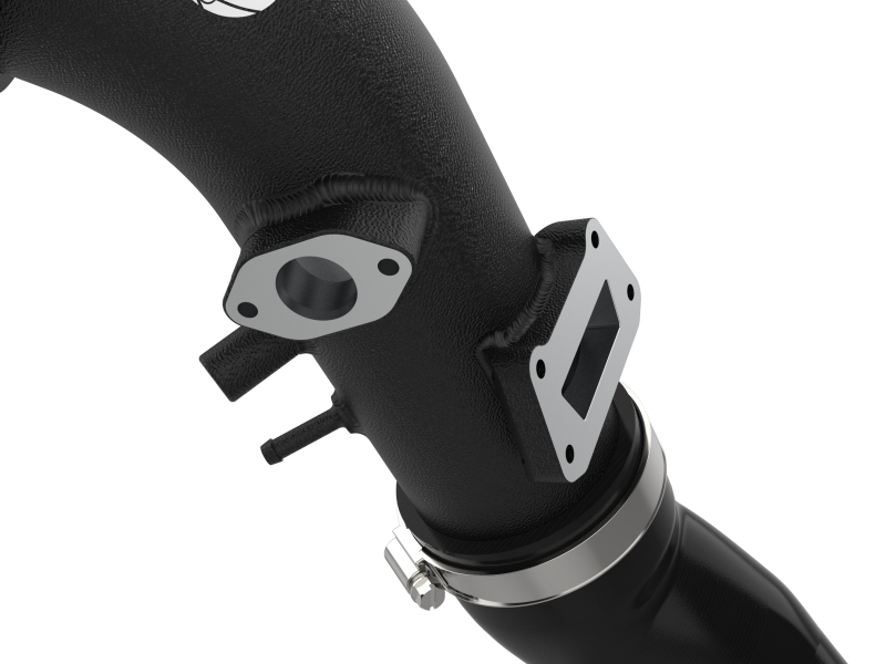 BladeRunner Aluminum Hot and Cold Charge Pipe Kit Black