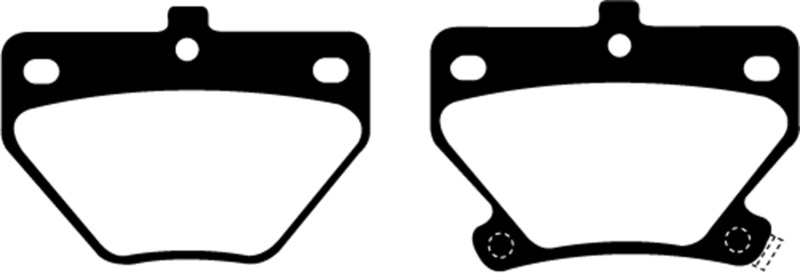 EBC 02-08 Pontiac Vibe 1.8 GT Greenstuff Rear Brake Pads thumbnail 5