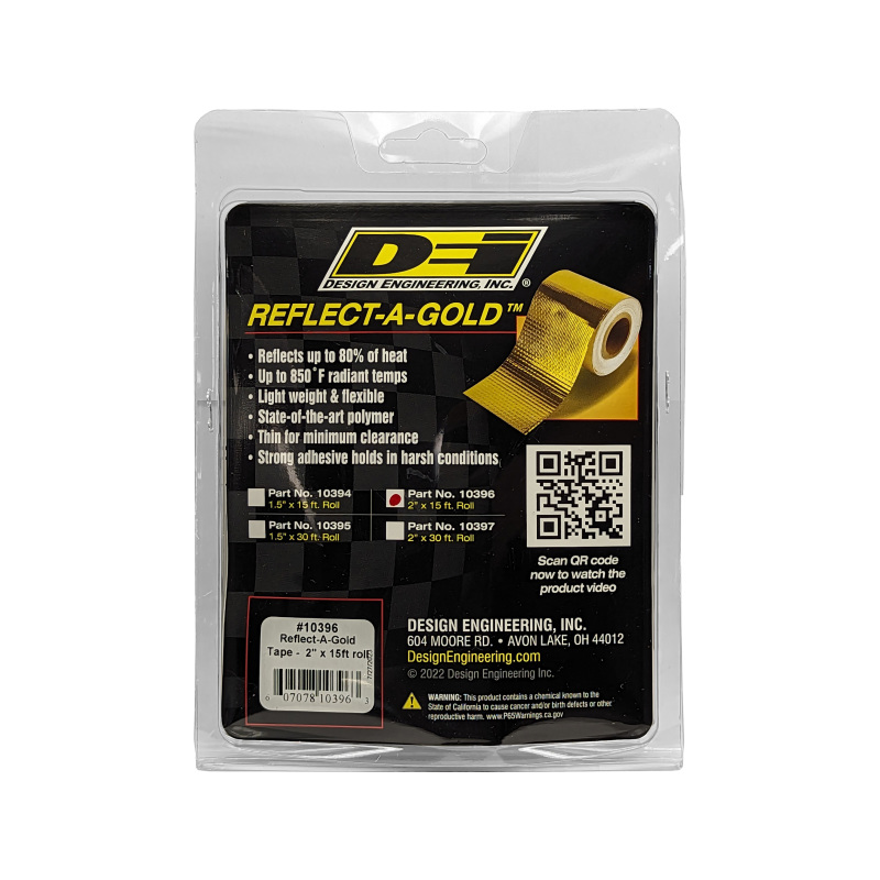 DEI Reflect-A-GOLD 2in x 15ft Tape Roll thumbnail 4