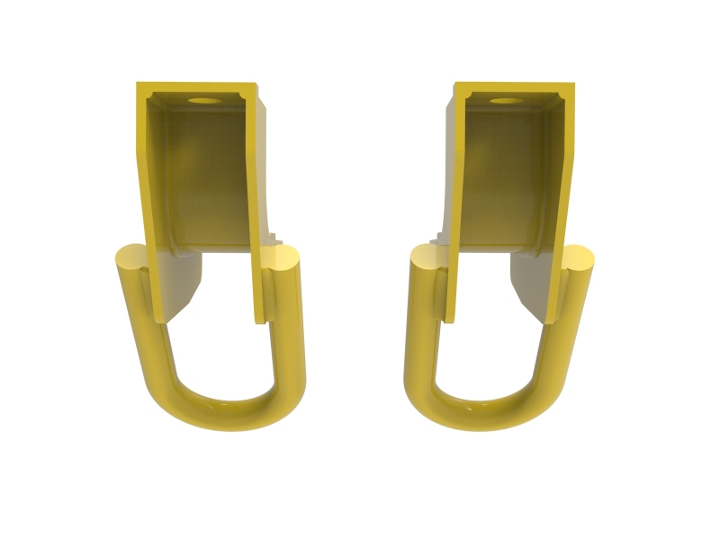 aFe Toyota Tundra 2022 V6-3.5L (tt) Front Tow Hook Yellow thumbnail 8