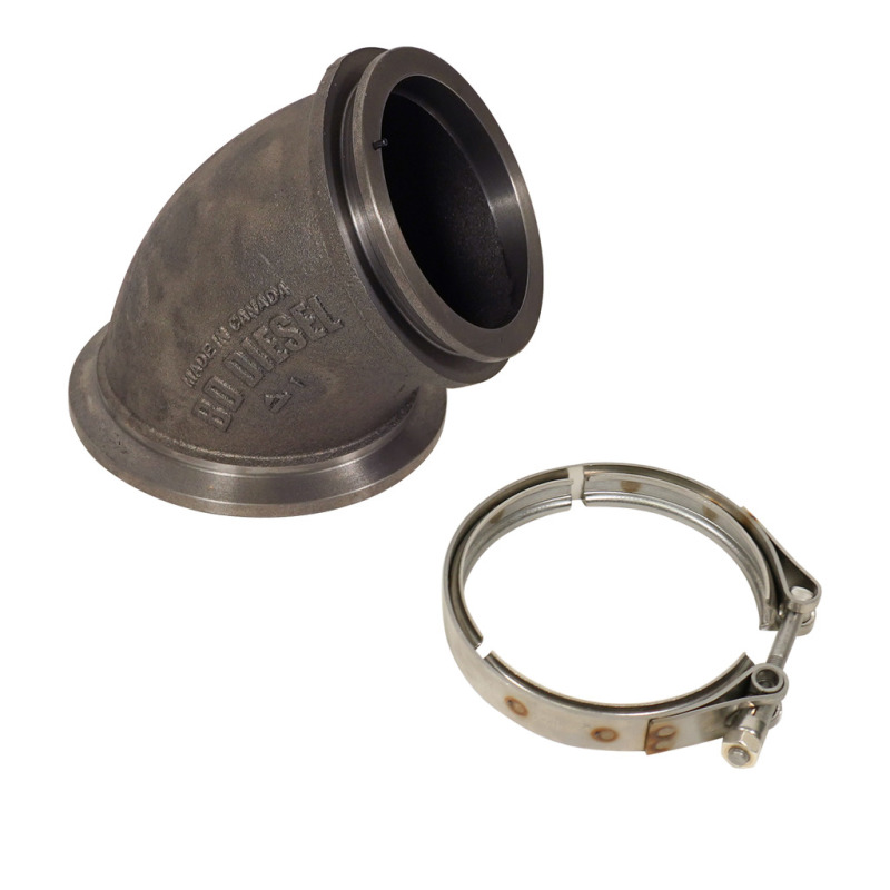 BD Diesel 04.5-07 Dodge Cummins 5.9L Exhaust Elbow Turbo Cast thumbnail 8