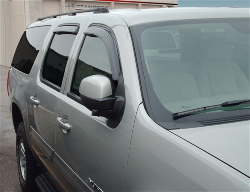 Stampede 16-21 Chevrolet Malibu Snap-Inz Sidewind Deflector 4pc - Smoke thumbnail 5